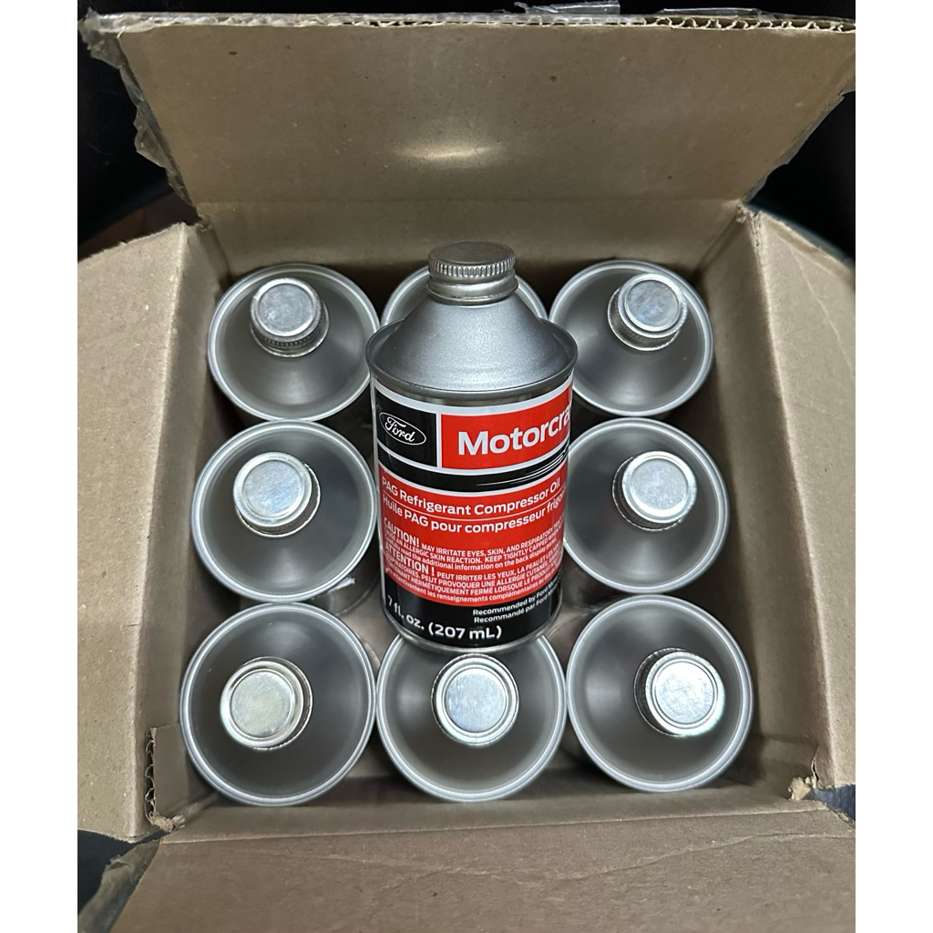 [GENUINE] น้ํามันหล่อลื่นคอมเพรสเซอร์เครื่องปรับอากาศ YN-12-D Ford Motorcraft PAG น้ํามันคอมเพรสเซอร