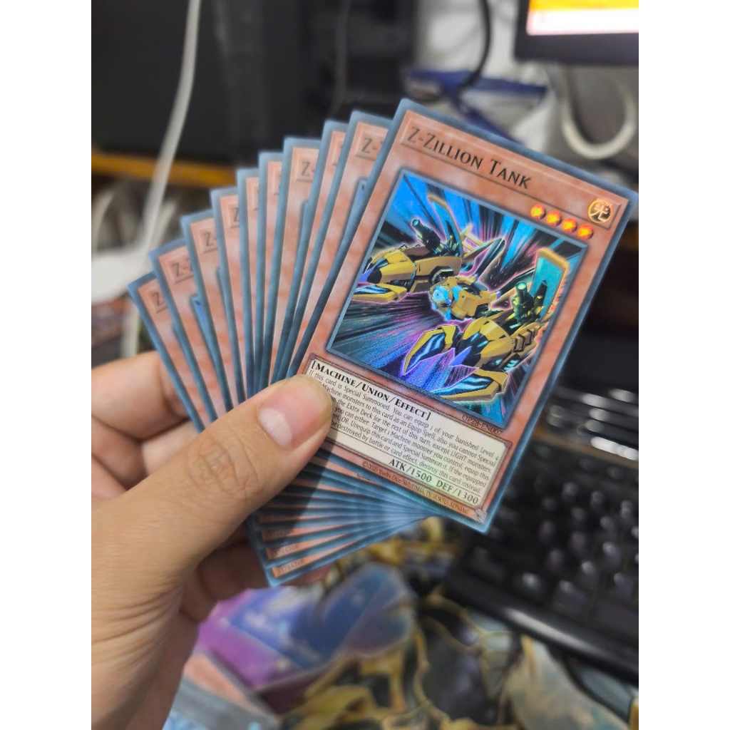 [Yugioh Funny Shop] 1 การ์ด Z-Zillion Tank - OP28-EN007 - SUPER RARE UK