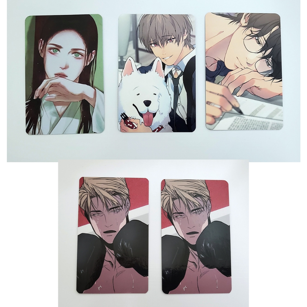 [ของแท้+ของขวัญ] การ์ด Boylove manhwa Lezhin การ์ด Lezhin การ์ด Ghost Nocturne การ์ด Lost in the clo