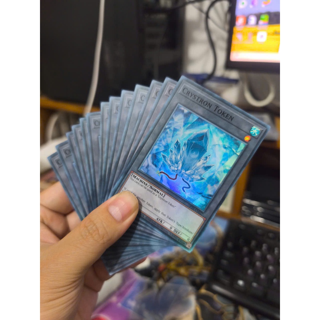 [Yugioh Funny Shop] การ์ด Crystron Token 1 ใบ - OP28-EN027 - TOKEN UK