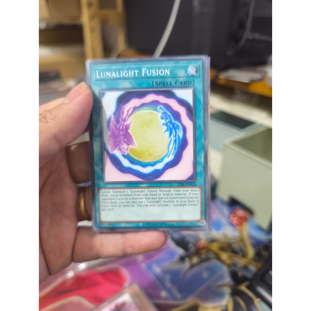 [Yugioh Funny Shop] การ์ด Lunalight Fusion 1 ใบ - OP28-EN024 - COMMON UK