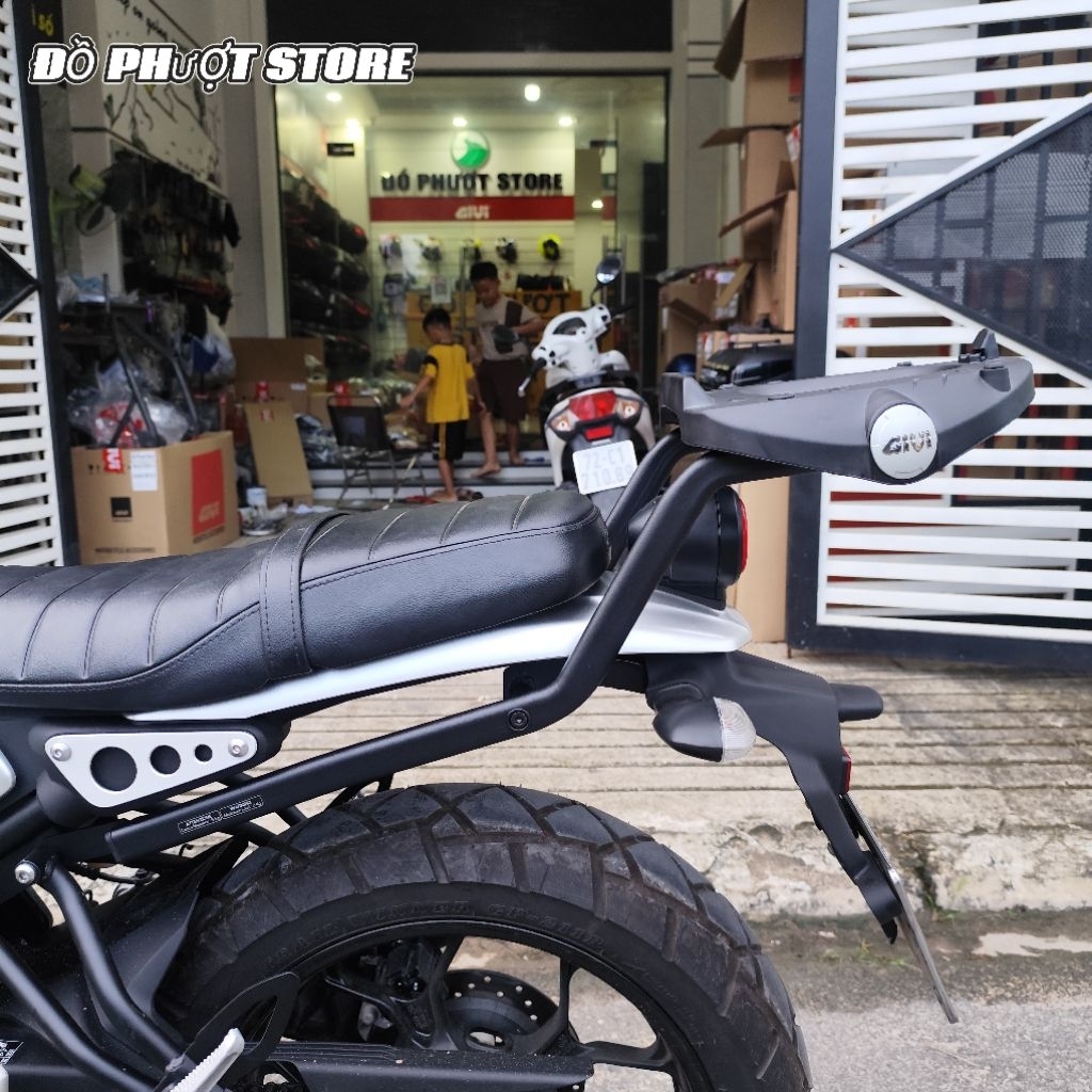 🔥 ของแท้ Baga Givi SRV Yamaha XSR 155 [SRV-XSR155] - ขายึดท้ายรถ Super Sturdy XSR155 🔥