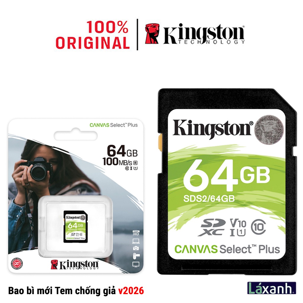 การ์ด SD Kingston 280MB/s 128GB UHS-II V60 U3 A2 uhs-2