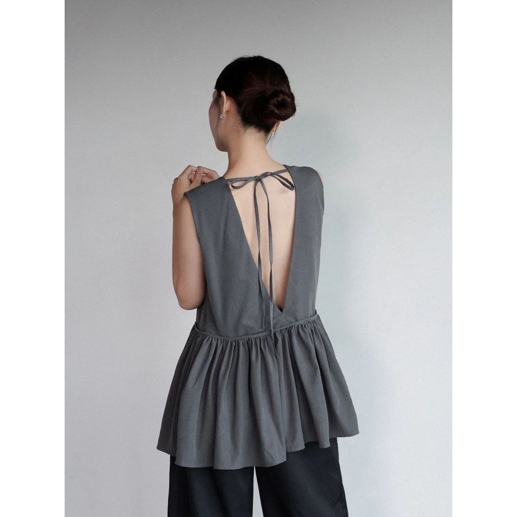 เช่น เสื้อกล้ามเว้าหลังผูกหลัง | เสื้อ Aytie