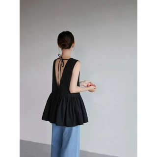 เช่น เสื้อกล้ามเว้าหลังผูกหลัง | เสื้อ Aytie