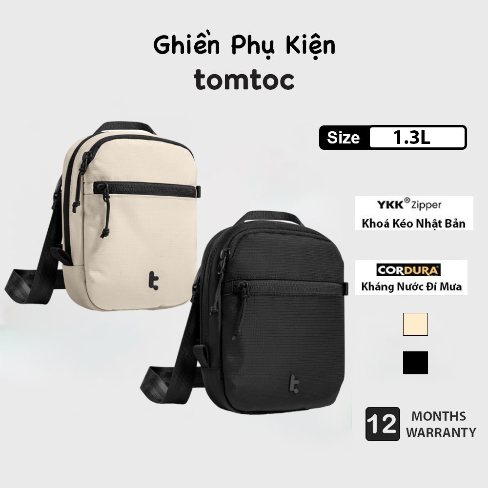 Tomtoc T37 USA Aviator Travel Crossbody Bag – สินค้าของแท้