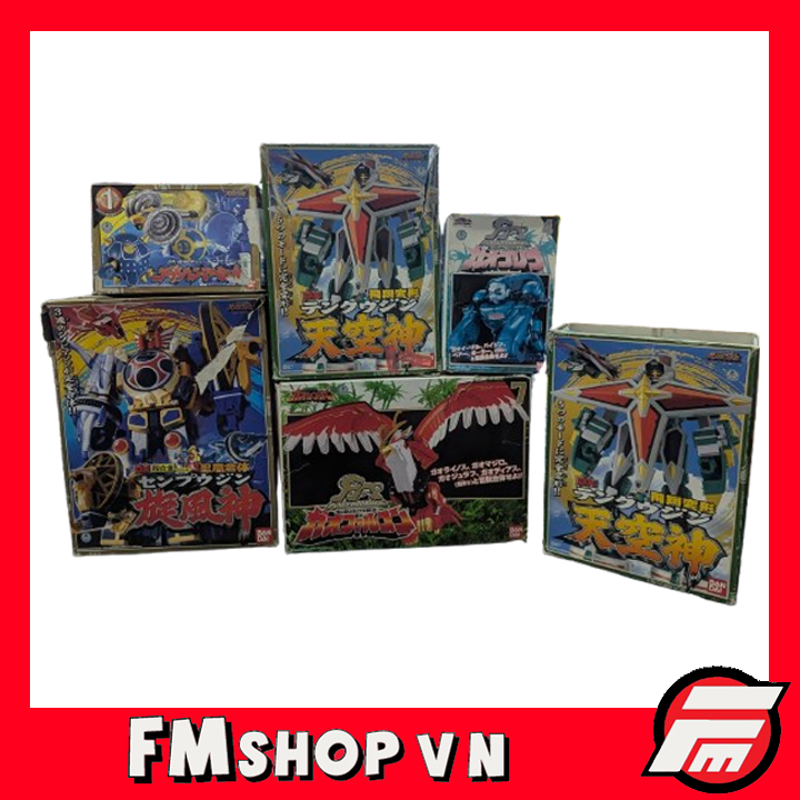 (กล่องเปล่าไม่มีโมเดล) โมเดลของเล่น DX Gaoranger/พายุเฮอริเคน