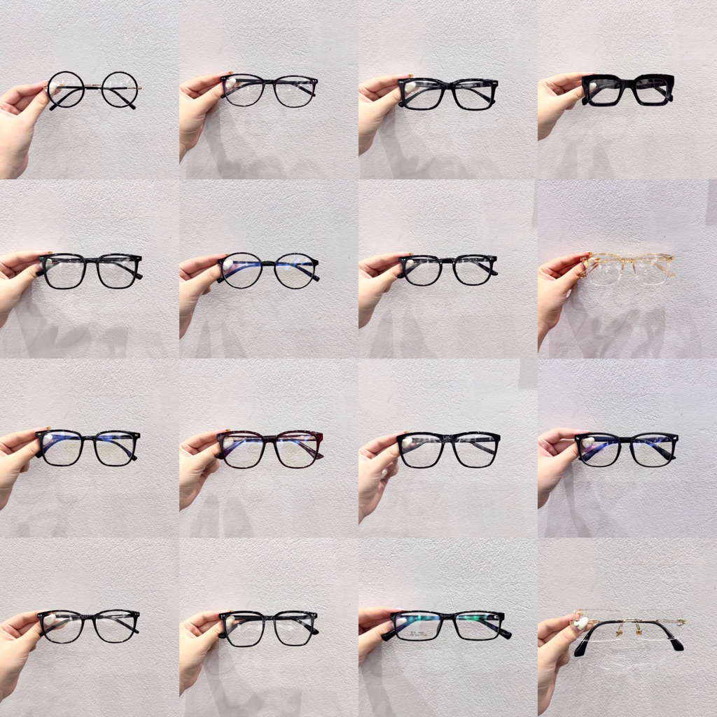 แว่นตา Shein ผู้ชายมาตรฐาน Auth มาพร้อมกล่องและผ้าเช็ดตัว