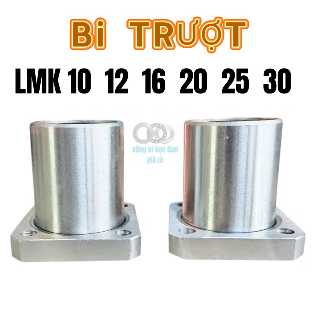 ลูกเลื่อน - LMK 10UU* 12UU* 16UU* 20UU* 25UU* 30UU