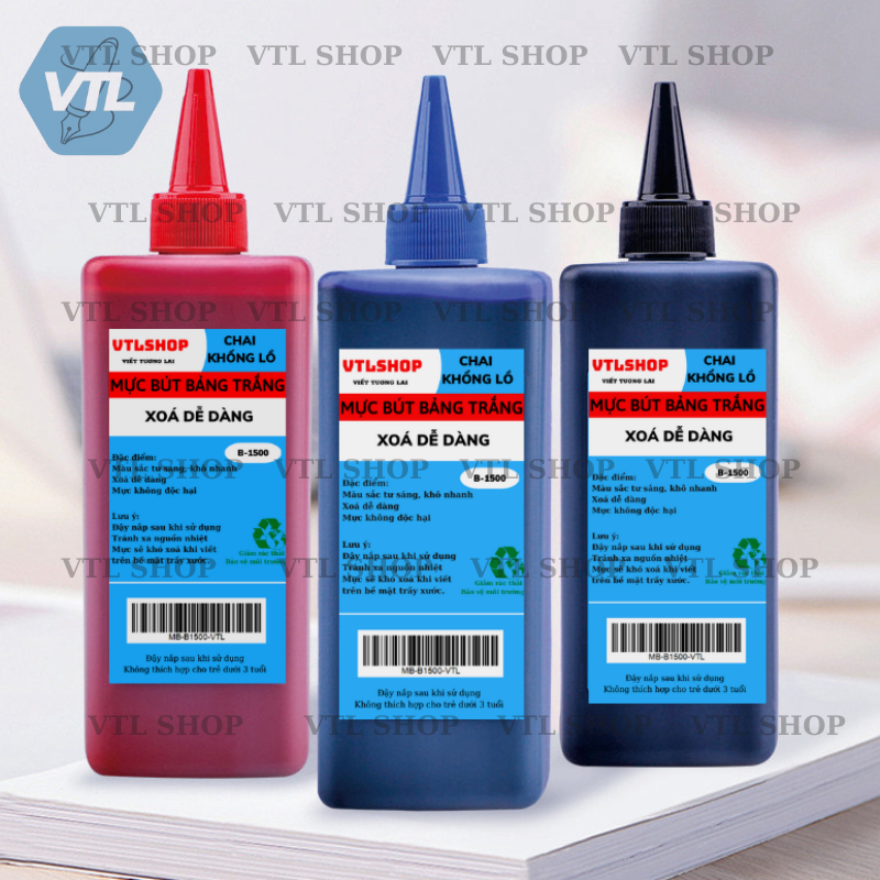 VTL Shop Brush Pen Refill Ink - VTL Shop Large Bottle Brush Pen Ink