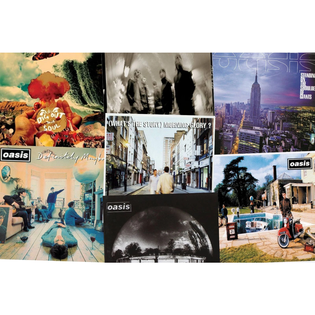 Oasis – ไวนิล Liam Gallagher Noel Gallagher อัลบั้มบันทึกไวนิล