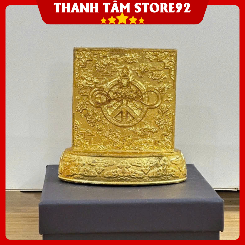 Feng Shui Peace Link PT12N – ชุบทอง อธิษฐานเพื่อความสันติภาพ ตกแต่งห้องนั่งเล่น