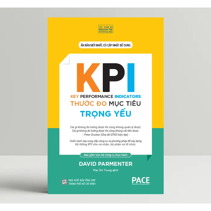 หนังสือ - ตัวบ่งชี้การแสดงคีย์ KPI - David Parmenter - หนังสือ PACE