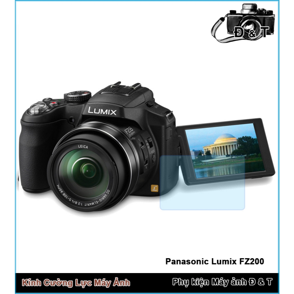 กระจกนิรภัย Panasonic Lumix FZ200