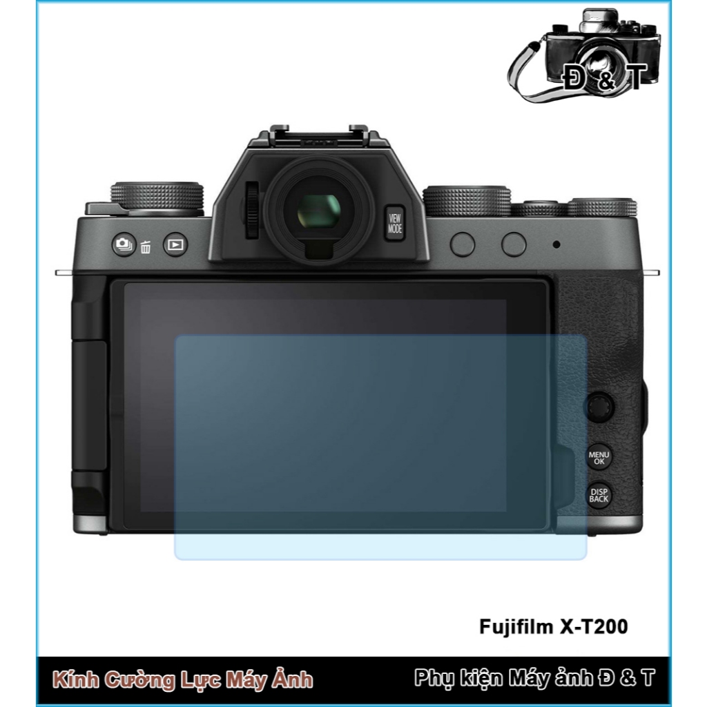 ฟิล์มกระจกนิรภัย Fujifilm X-T200