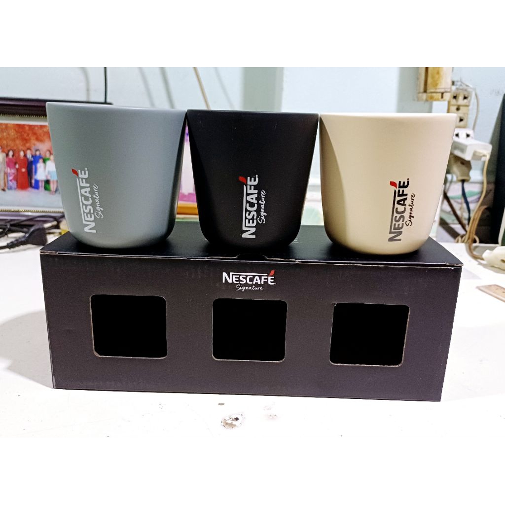 ชุดถ้วยเซรามิค Donghwa 6 ชิ้น 268ml (ของขวัญ NSCAFE)