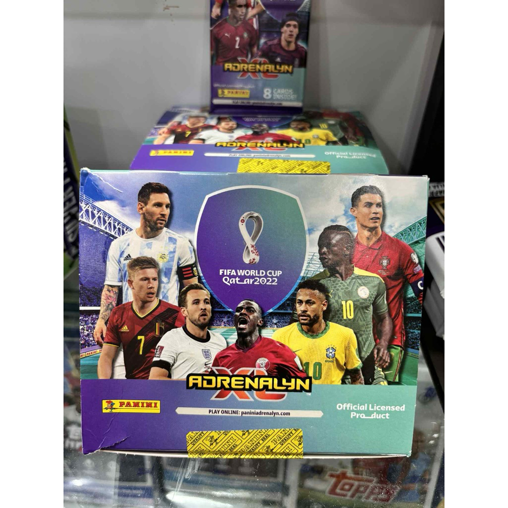 Panini Adrenalyn WC 2022 กล่องการ์ดฟุตบอล (24 แพ็ค)