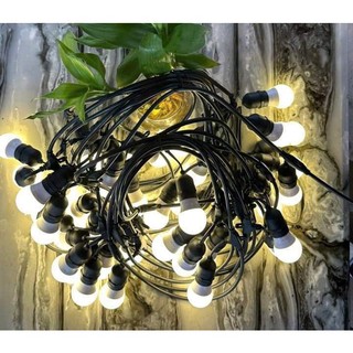 Dây bóng đèn led trang trí ngoài trời 5m 6m 7m 10m treo thả ngoài trời, sân vườn, ban công, quán cà phê - chống nước lo