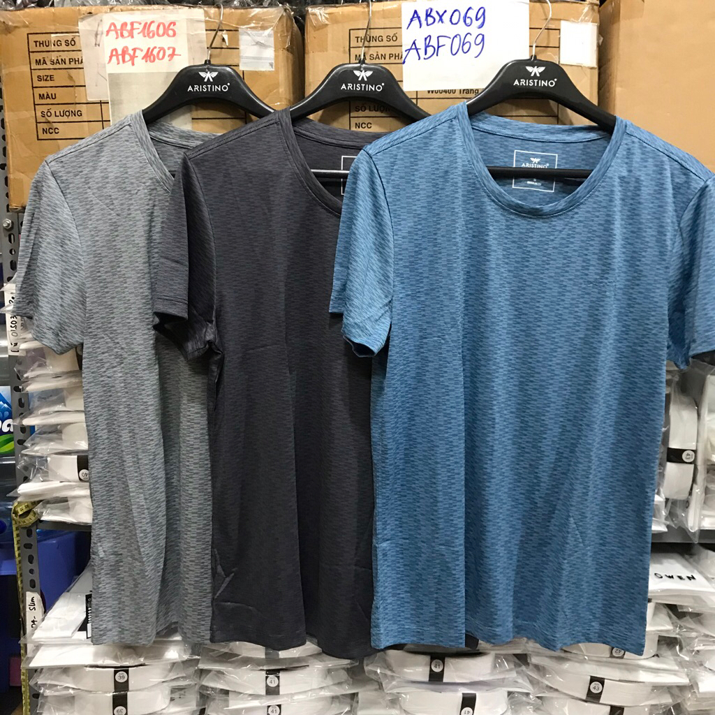 (Still S) Youthful Aristino เสื้อยืดผู้ชายทรงหลวม ATS031S2 ผ้ายืดหยุ่นนุ่มเท่