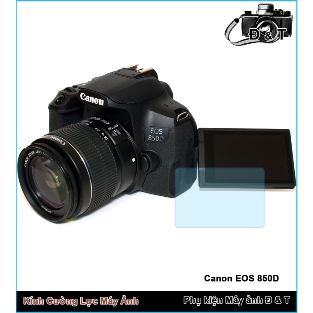 กระจกนิรภัย Canon EOS 850D