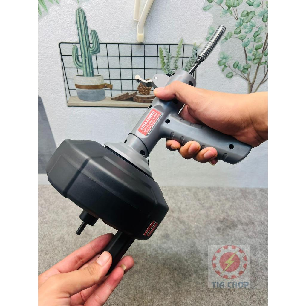 AMAXTOOLS ATC-760 น้ํายาทําความสะอาดท่อระบายน้ําแบบใช้มือถือ - การรักษาการอุดตันของท่อและอ่างล้างจาน