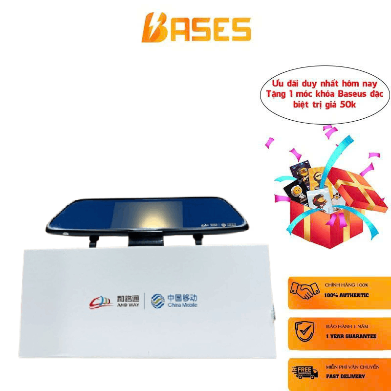 กล้อง Dash กระจกมองหลังอัจฉริยะ 4G X1 China Mobile