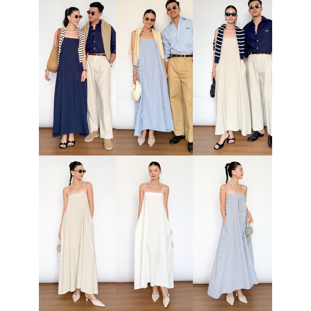 แม็กซี่เดรส Marie 2-Strap | 3522 | ลาน่า อย่างเป็นทางการ