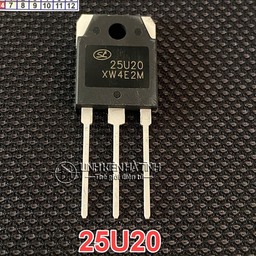 2 ใหม่ 25U20 ไดโอดเครื่องเชื่อม, SL25U20 25A 200V ส่วนประกอบ - AA28