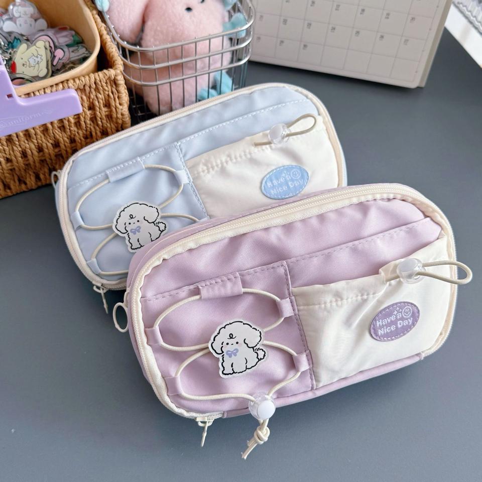 WRITING PACK 9 ส่วนประกอบขนาดใหญ่พร้อมกล่องปากกา DOG DRAWBAND