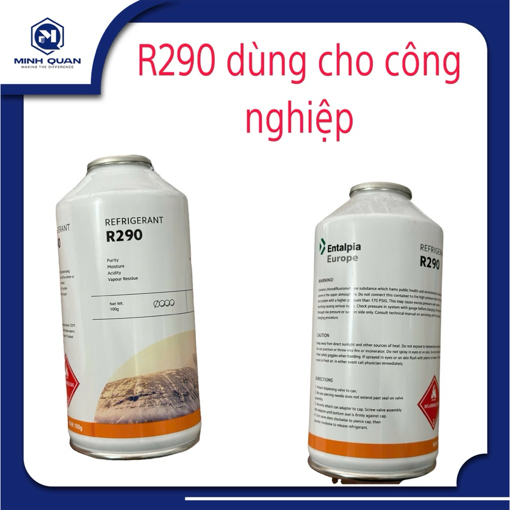R290 สําหรับตู้อุตสาหกรรม - แก๊ส R290