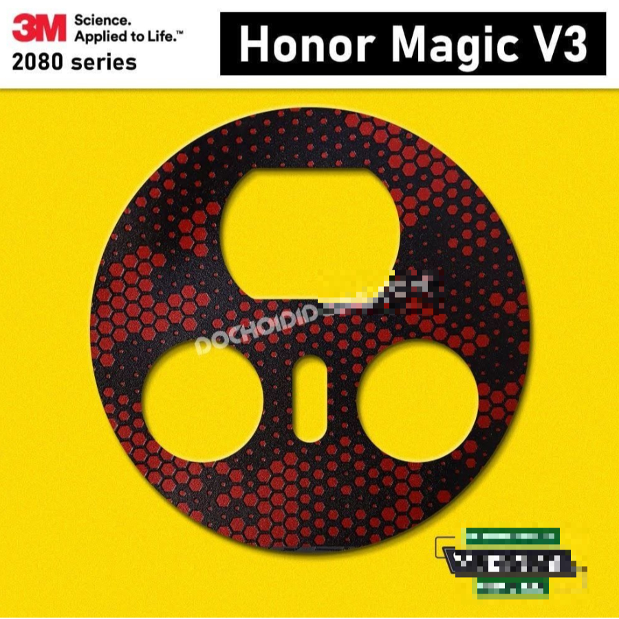 สติ๊กเกอร์ผิวคลัสเตอร์กล้อง Honor Magic V3 พรีเมี่ยมรุ่น 3M 2080