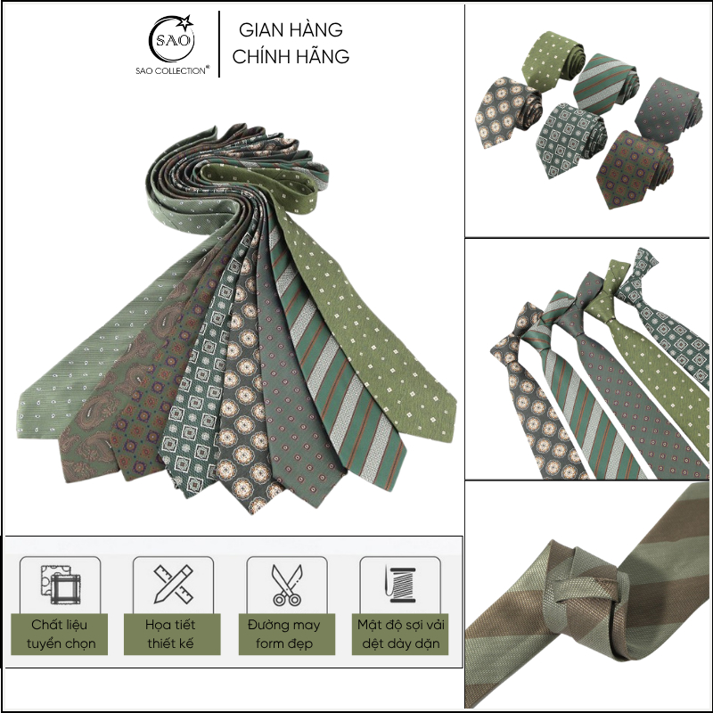 เน็คไทผู้ชายสํานักงานผูกเองขนาดใหญ่ลายทางคุณภาพสูง (CVN8-L19)