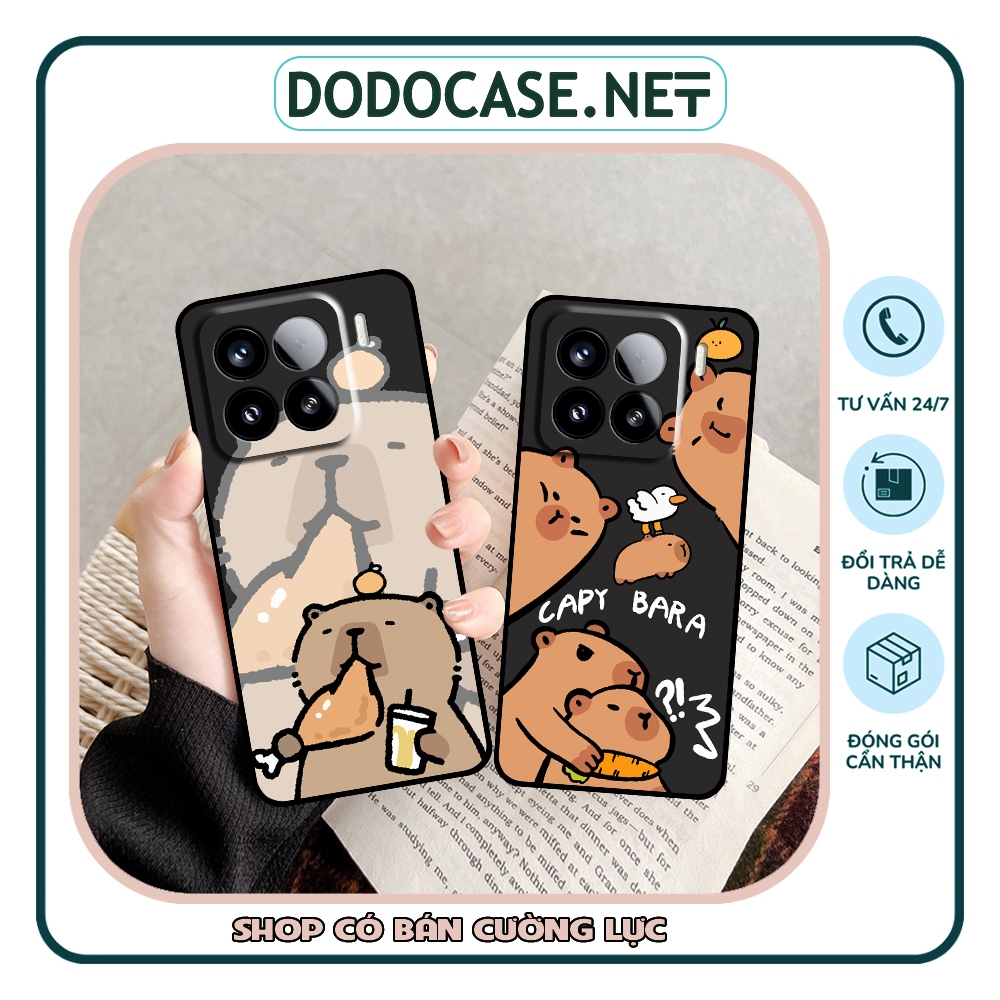 เคส Xiaomi 15 / 15 Pro / 15 Ultra พิมพ์ลาย capy bara น่ารัก