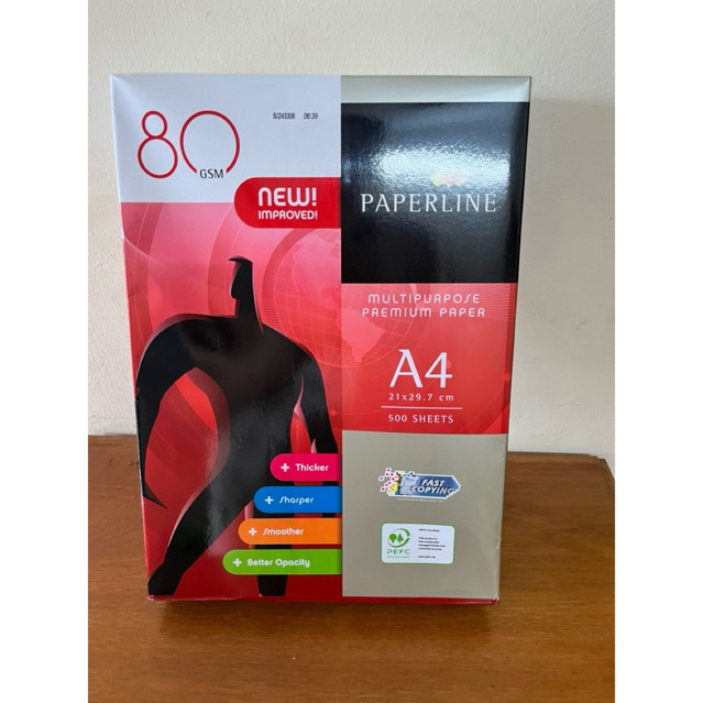 กระดาษเส้นกระดาษ A4 80แกรม
