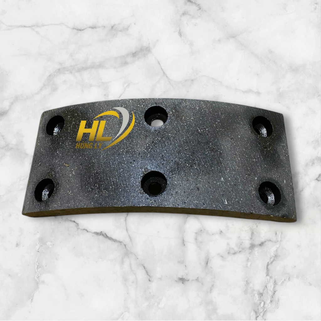 ผ้าเบรคหน้า 140 (8*18,5*1,45) HM6T-CT6T-Th6T 1 Bridge 6 L Rivet 8 อะไหล่รถยนต์ทรงพลัง