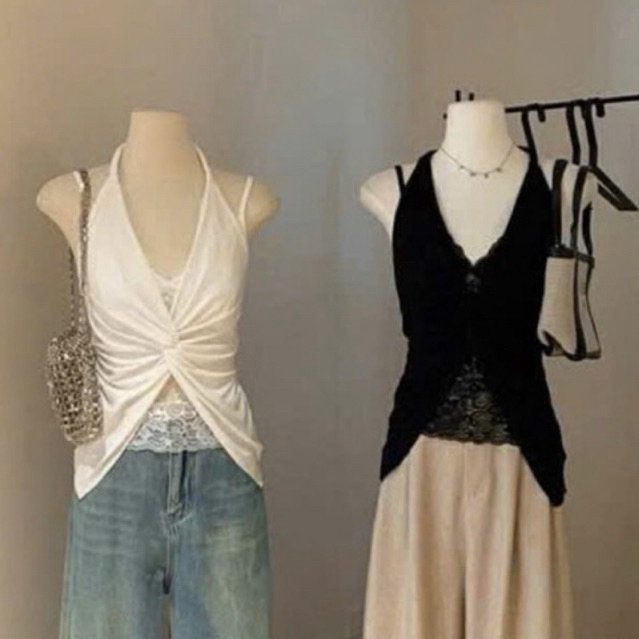 WGWE• เสื้อยืดคอเต่าลูกไม้ 6010 wgwe สุดน่ารัก จาก QC