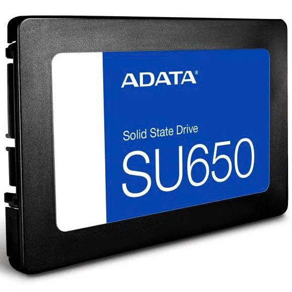 ADATA SU650 512GB 2.5 SSD ฮาร์ดไดรฟ์" Sata III (ASU650SS-512GT-R)