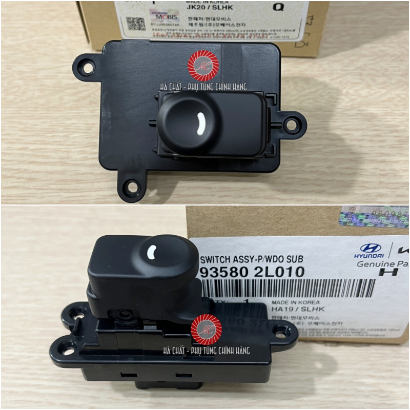 HYUNDAI i30 & i30CW สวิตซ์ปิดหน้าต่างเดี่ยว ของแท้นําเข้า HYUNDAI MOBIS Korea