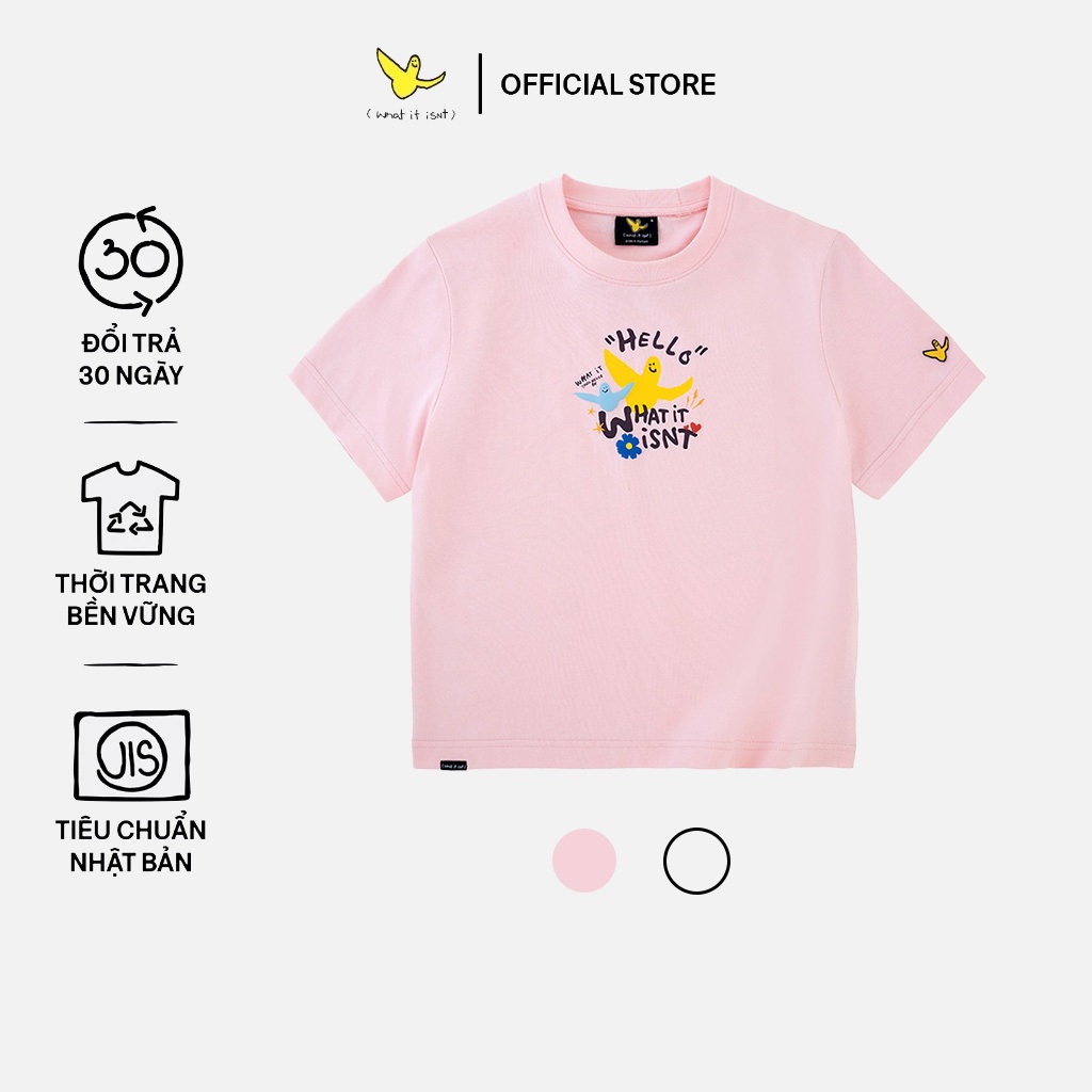 Baby Tee Wii Cotton Angel Besties - What it isNt