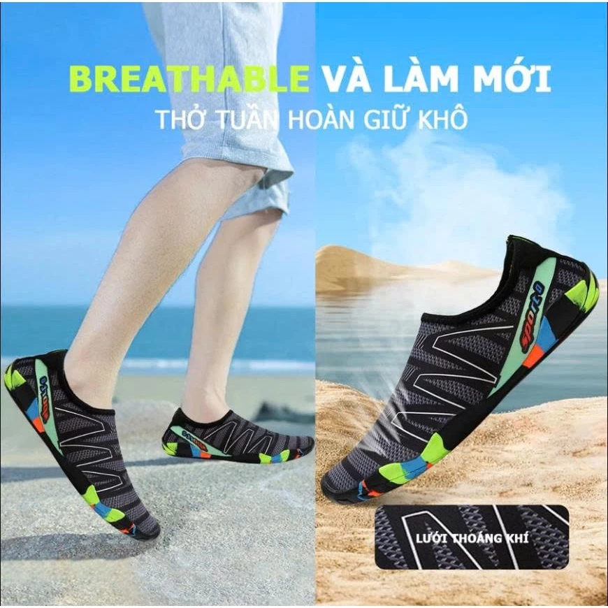 รองเท้าชายหาด รองเท้าว่ายน้ำ พื้นยางกันลื่น รุ่น พีเค45 thumbnail 5