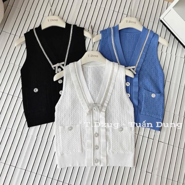 สเวตเตอร์ Mtg คอปิด-กระดุมหิน สินค้า QC คุณภาพชั้นนํา ฟรีไซส์