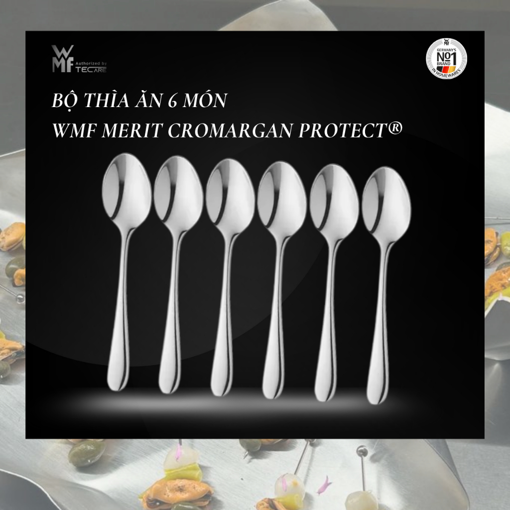 WMF - ชุดช้อน Merit Cromargan Protect - จํานวน 6 ช้อน