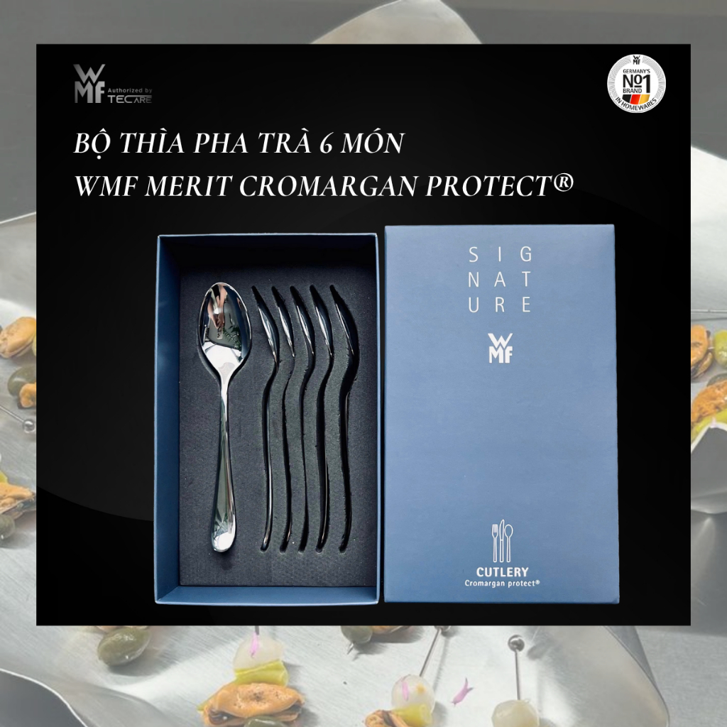 WMF Merit Cromargan Potect ชุดช้อนชา - จํานวน 6 ช้อน