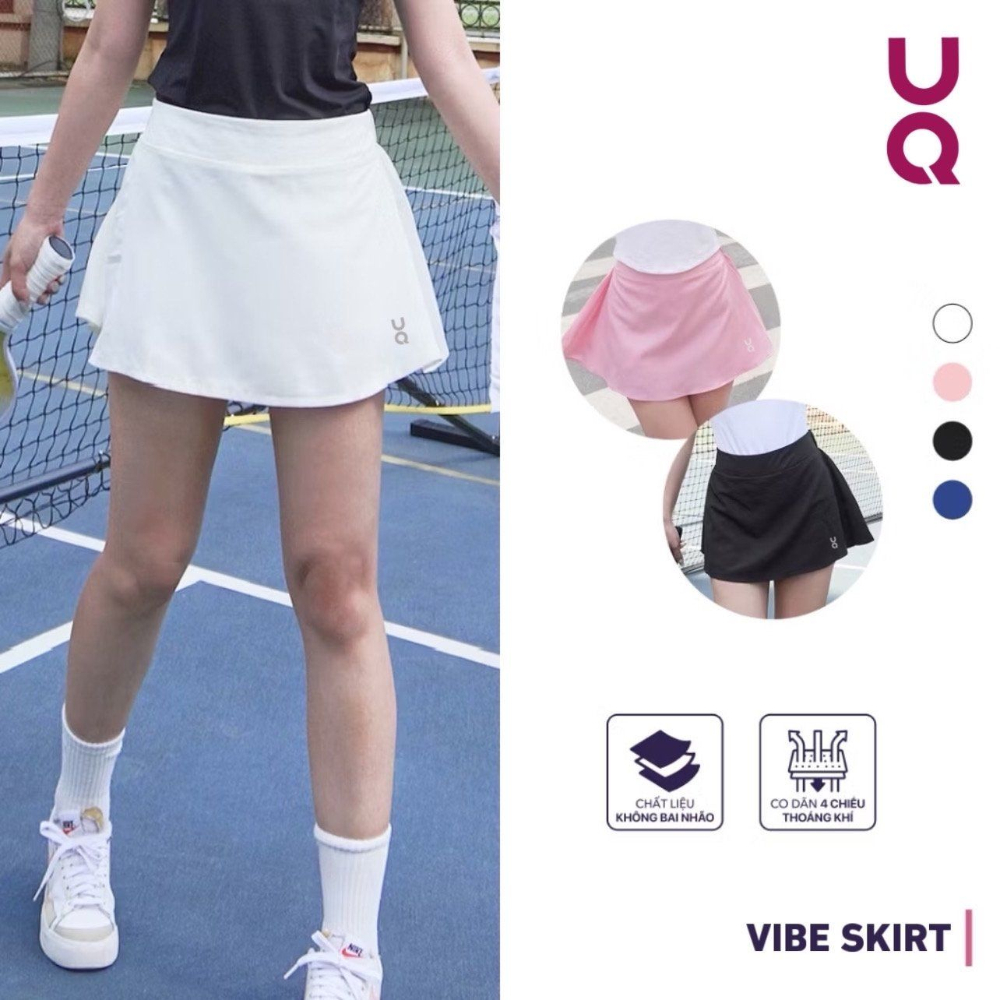 Vibe Skirt Sports Short Skirt with Protective Pants - UQ DRY