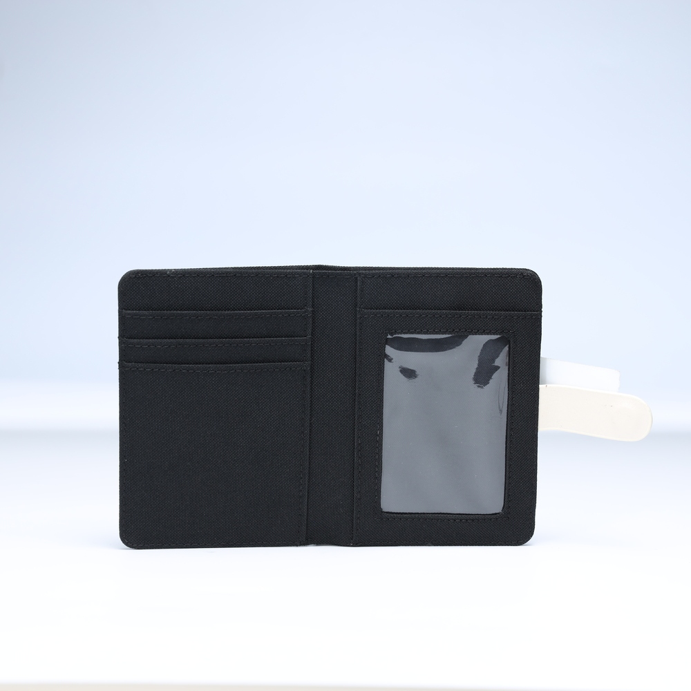 กระเป๋าสตางค์ผ้าแนวตั้งสําหรับผู้ชายและผู้หญิงโพลีเอสเตอร์ TITANIUM กันน้ํา Unisex แบรนด์ท้องถิ่นของแท้ Midori M Studio - รูปที่ 4