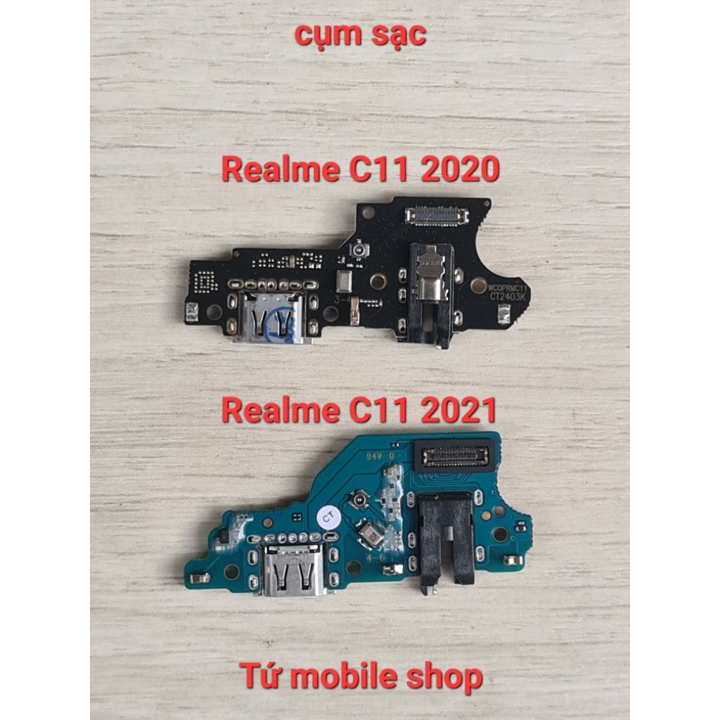 Realme C11 2020 และ Realme C11 2021 ประกอบการชาร์จ
