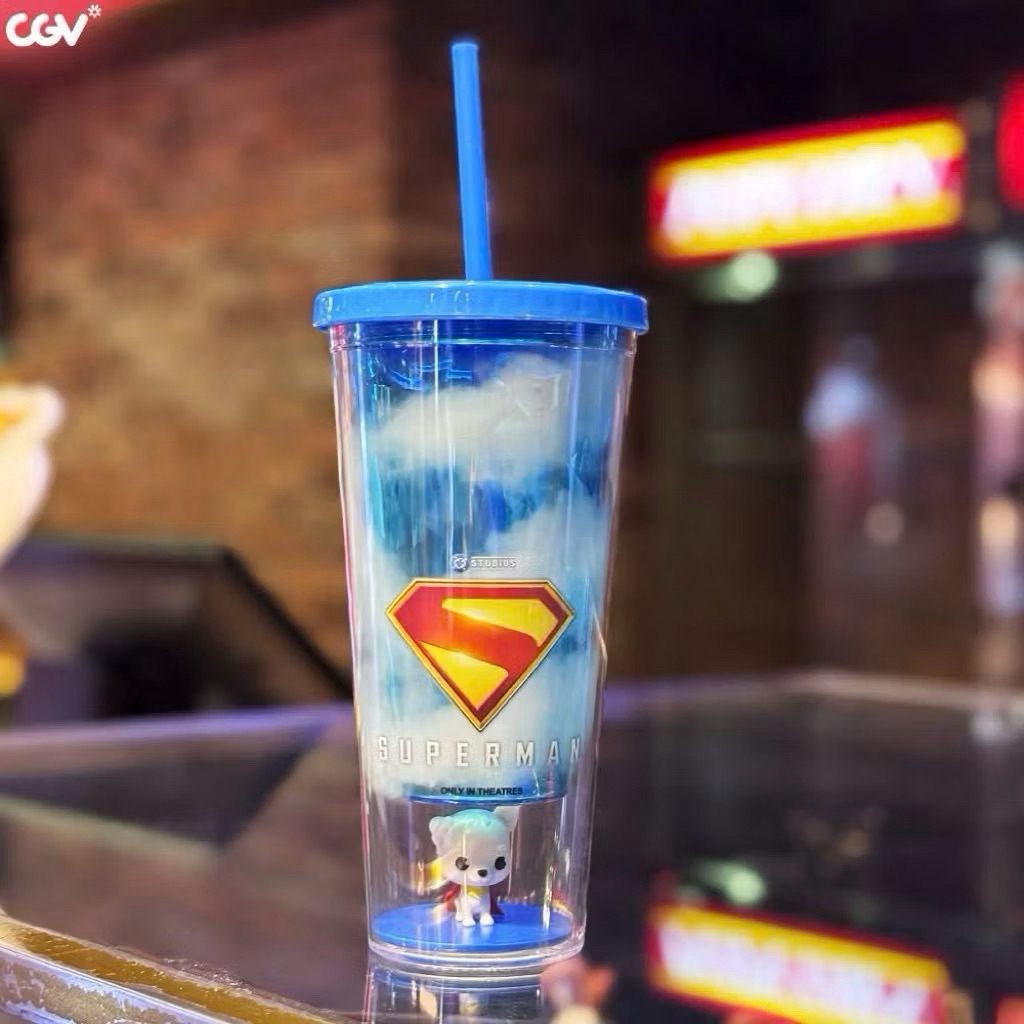 [CGV] ถ้วยน้ํา Superman Krypto 2025 - ถ้วยน้ํา Cinema Cinema Cinema