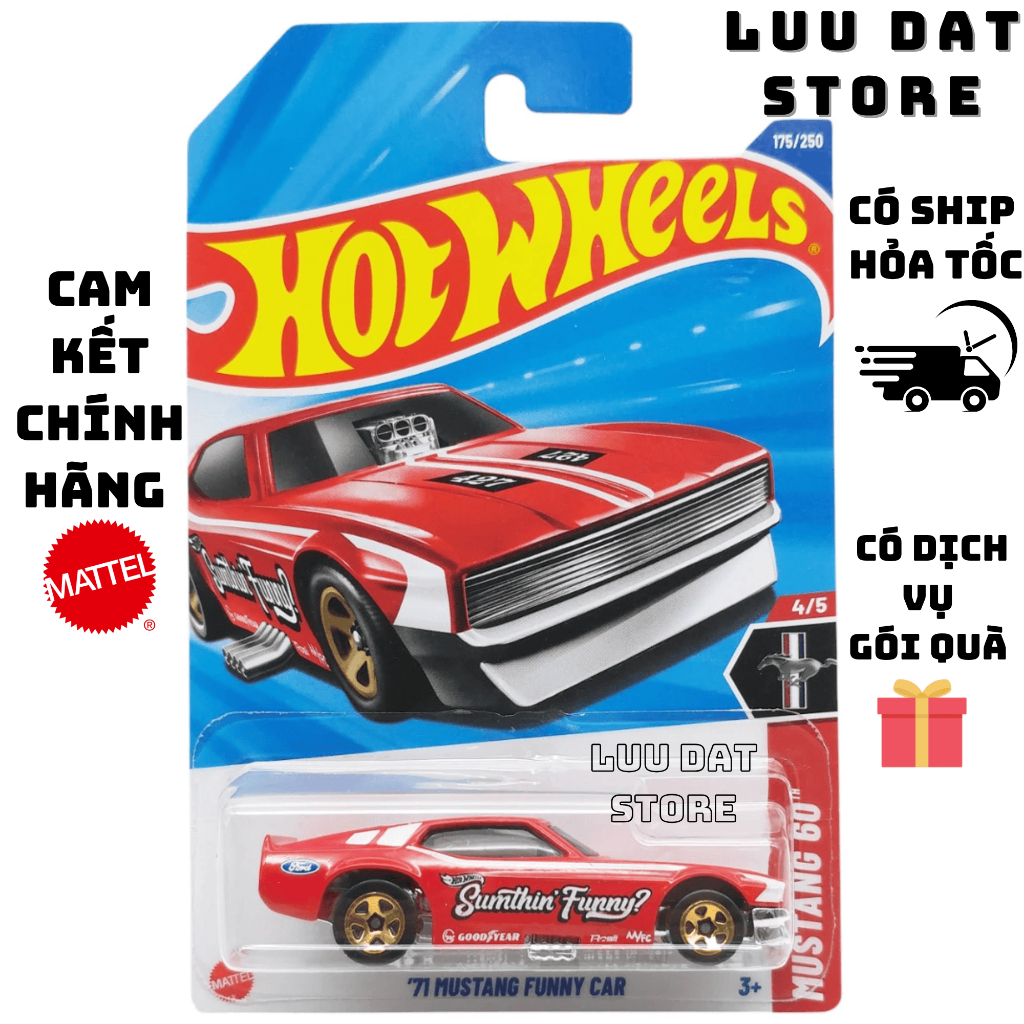 Hot Wheels 71 Mustang รถตลก
