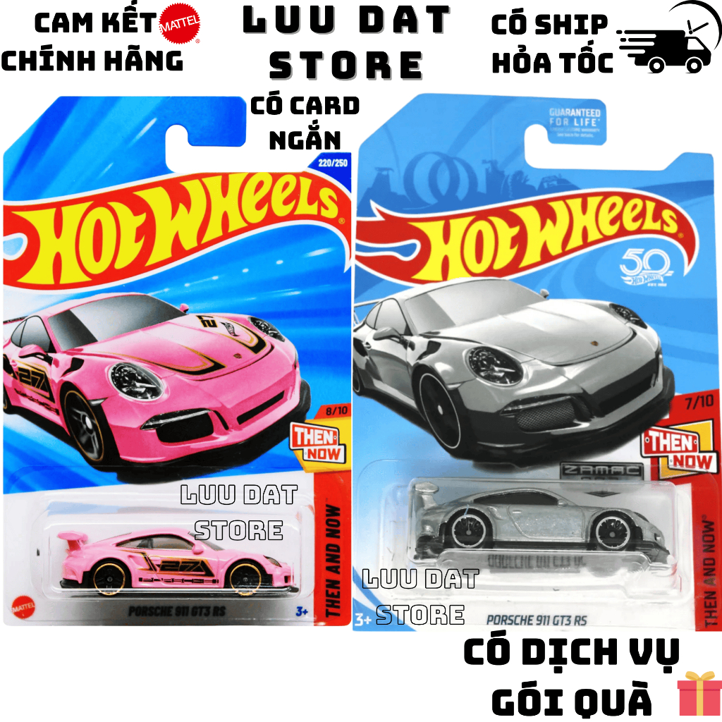 Hot Wheels Porsche 911 GT3 RS Model Car