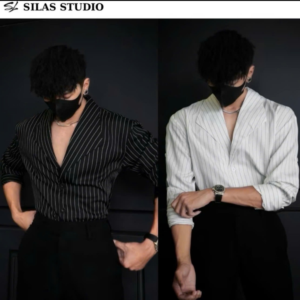 เสื้อเชิ้ตแขนยาวผู้ชายพร้อมเสื้อกั๊กคอปกศิลปินผ้าฝ้ายสีกากีลายสก๊อตขนาดเล็ก Menswear หลวม Format Coo